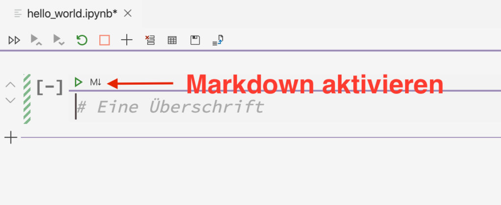Markdown in Jupyter Notebook