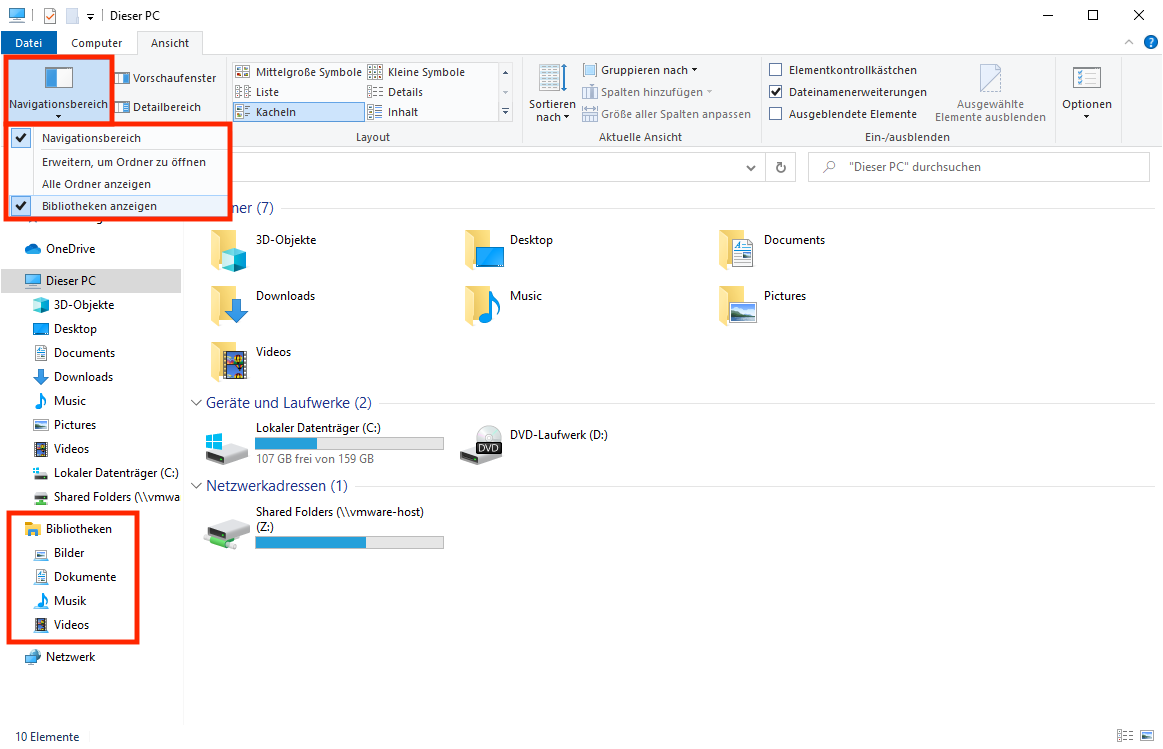 Bibliotheken im WindowsExplorer nutzen Bodos Blog