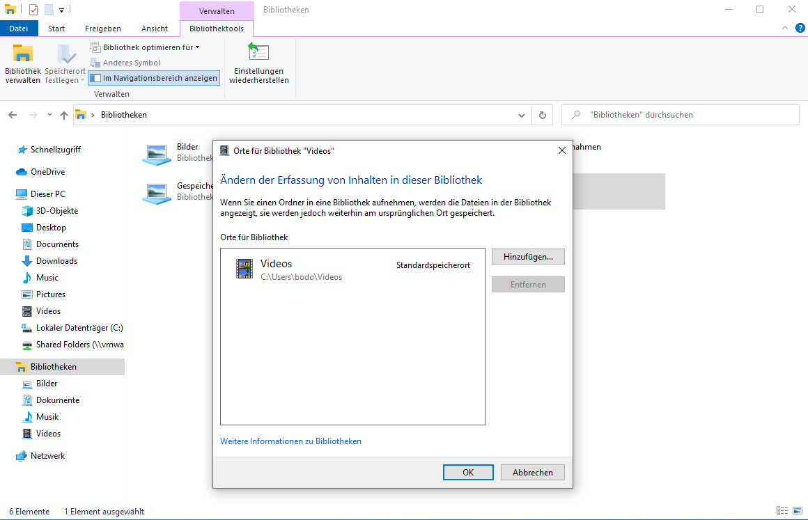 Bibliotheken Im Windows Explorer Nutzen Bodos Blog