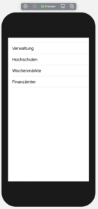 SwiftUI - NavigationView und List erstellen – Bodos Blog