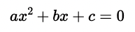 quadratische Gleichung Beispiel 3