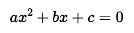 quadratische Gleichung Beispiel 8