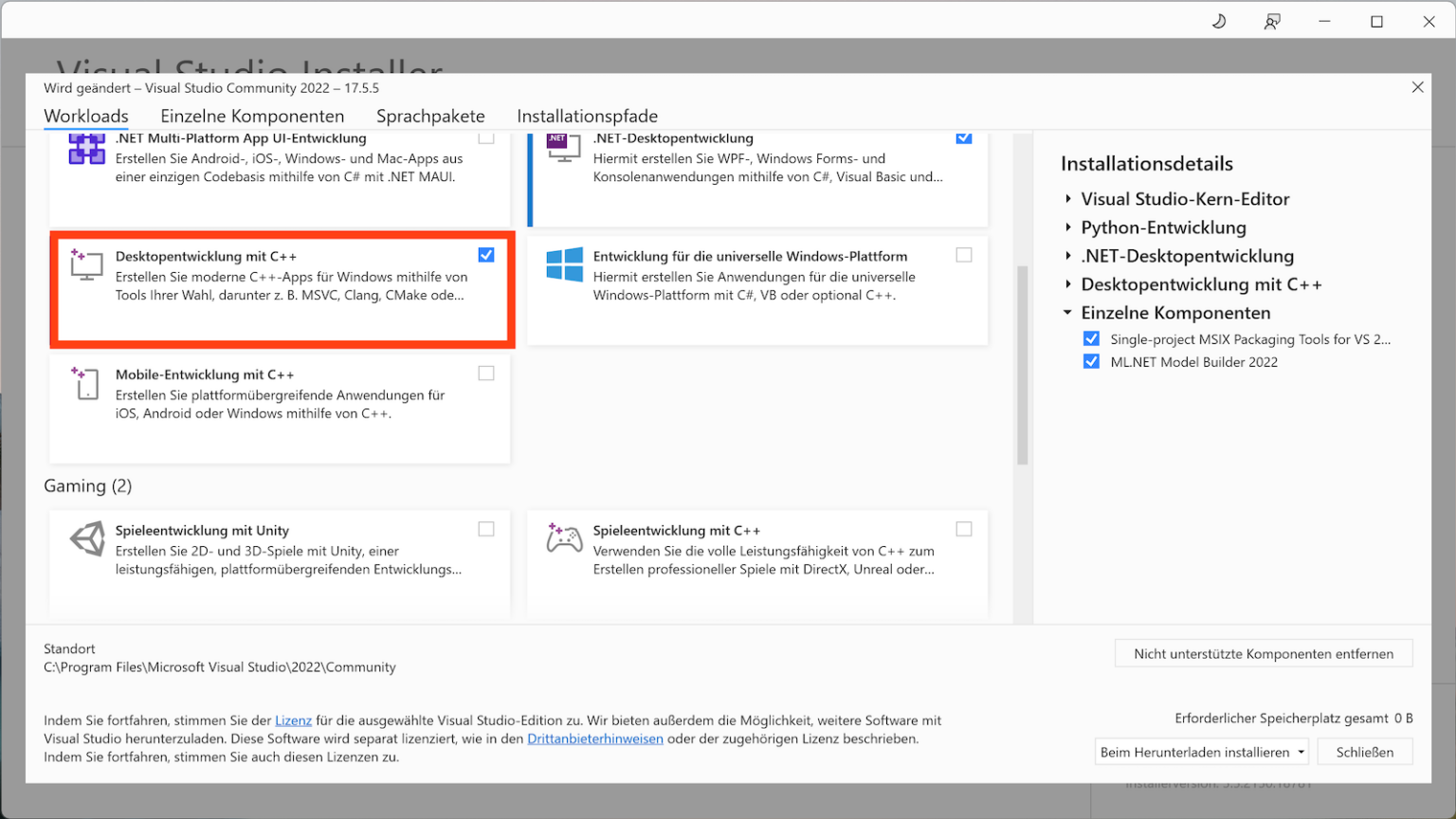 Windows für die C++-Programmierung einrichten – Bodos Blog